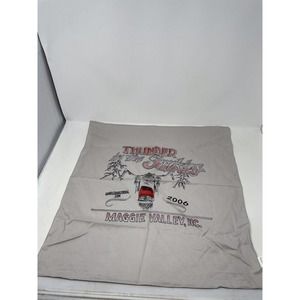 2006 Handlebar Corral Thunder In The Smokies Bandana Maggie Valley Motorcycle